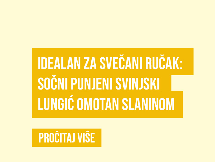Punjeni svinjski file omotan slaninom recept