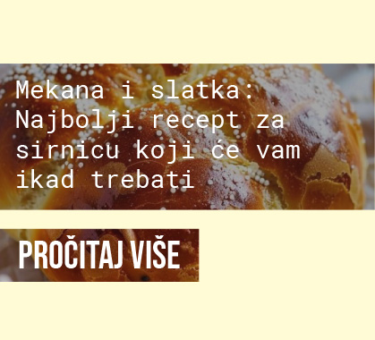 Najbolji recept za sirnicu