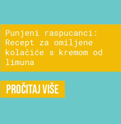 Raspucanci punjeni kremom od limuna recept