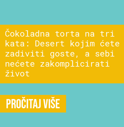 Cokoladna torta na tri kata recept