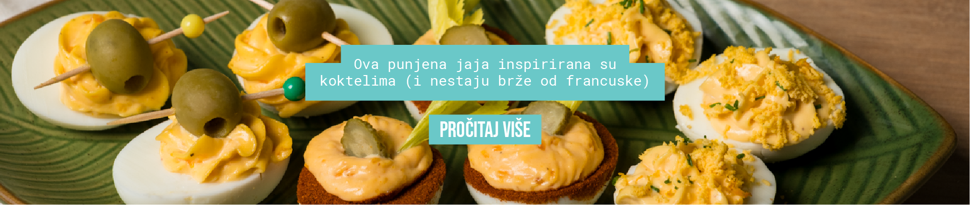 Ova punjena jaja inspirirana su koktelima i nestaju brze od francuske